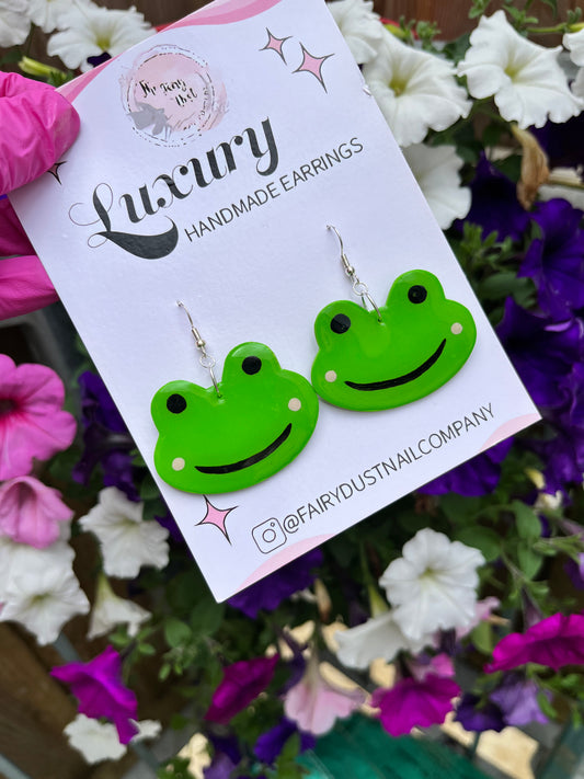 Froggie Dangly Earrings