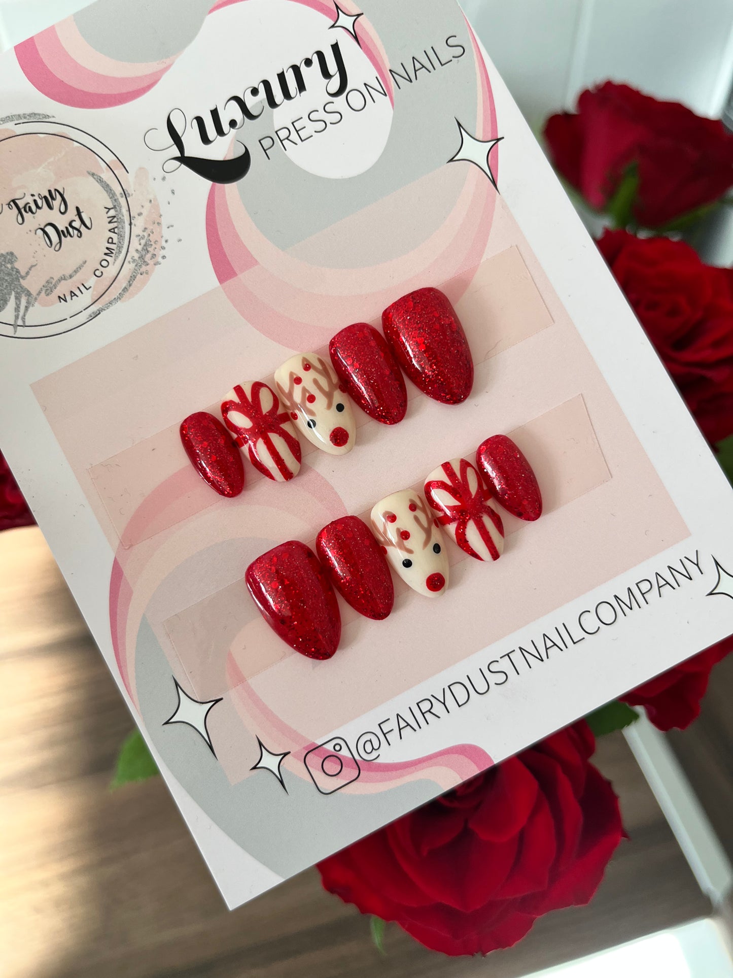 The Glitzy Reindeer Set