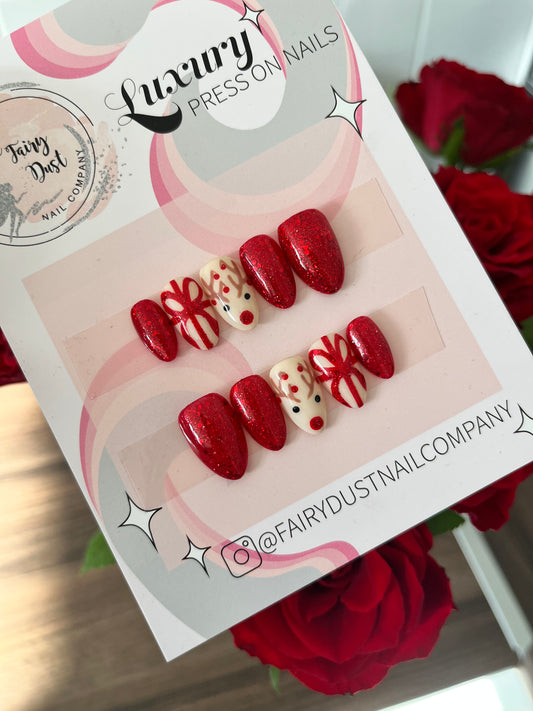 The Glitzy Reindeer Set