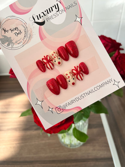 The Glitzy Reindeer Set